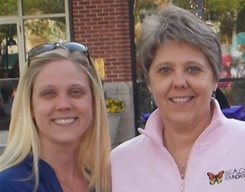 Kristie and Lorraine